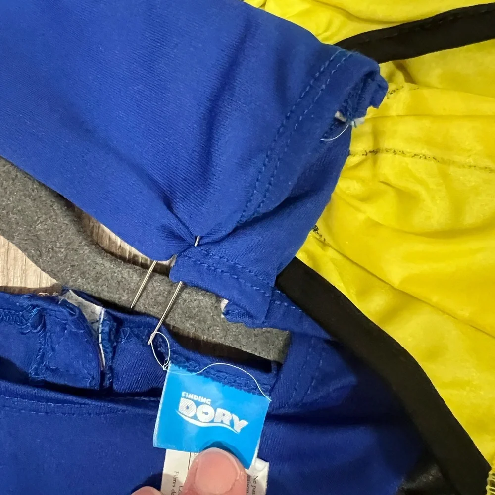 Disney Dory Blue and Yellow Fish Costume for Kids 3t-4t - Picture 3 of 3